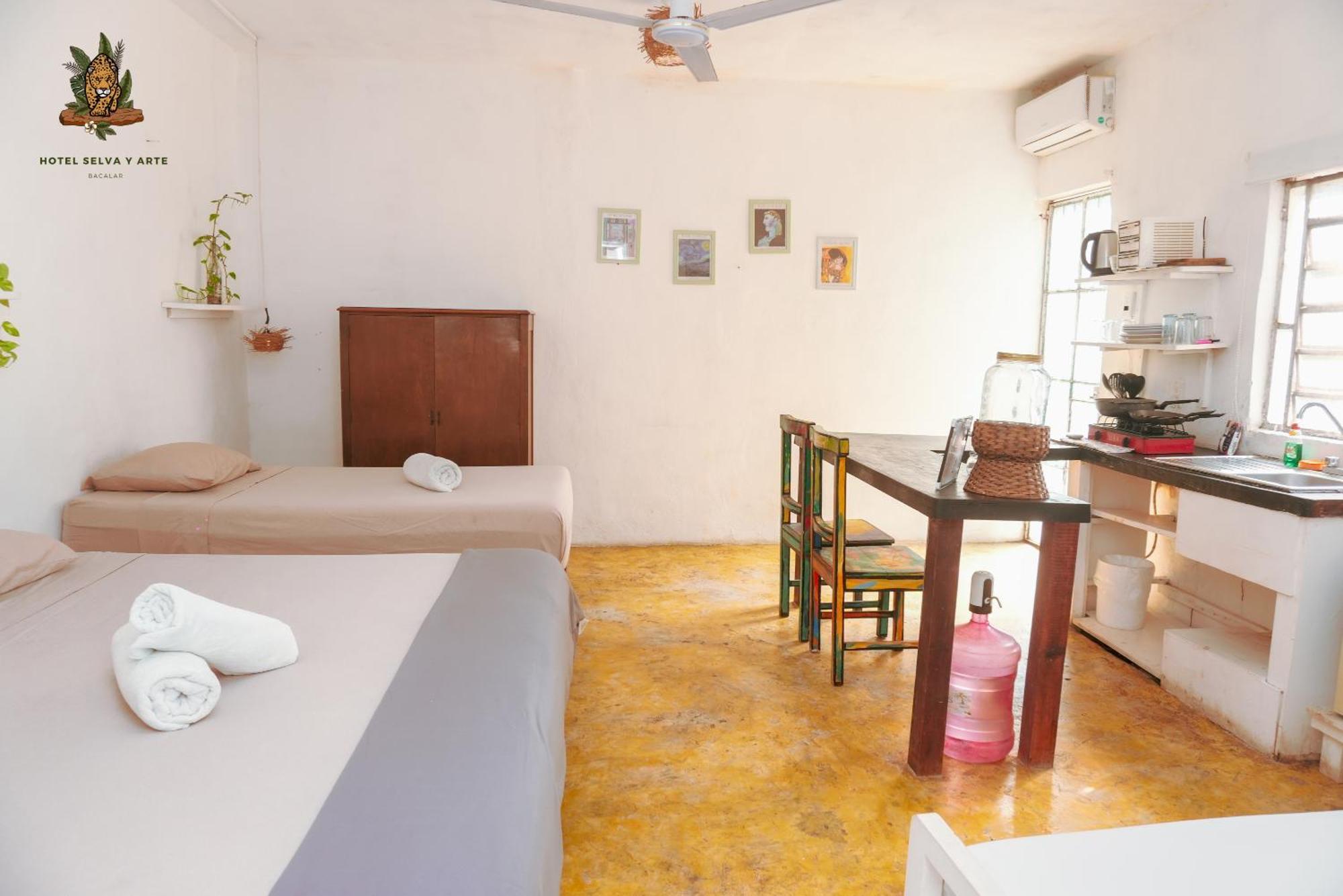 Hotel Selva Bacalar - Free Bike Rental ภายนอก รูปภาพ